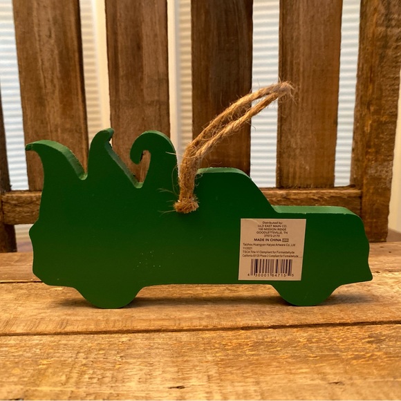 St. Patricks Day Tier Tray Decor Set Of 2, Farmhouse Gnome Truck & Shamrocks - Picture 14 of 16